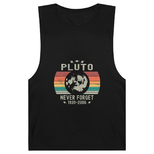 Funny Space Science Pluto Never Forget Astronomy Barnard Tanks