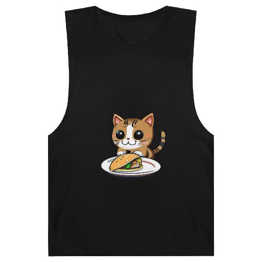 Cute Cat and Taco: A Playful Combination for Your Barnard Tanks