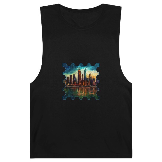 New York skyline Reverie A Symphony of Dreams Barnard Tanks