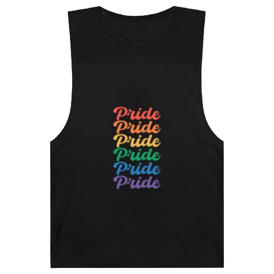 Rainbow Pride Month LGBT Ally Barnard Tanks