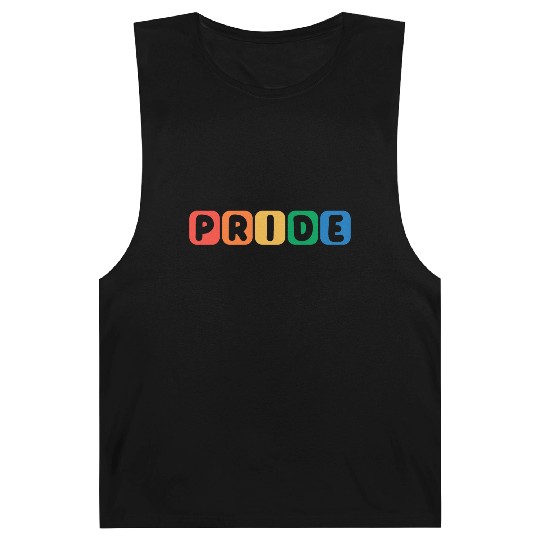 Pride Month Rainbow Flag LGBTQ Ally Barnard Tanks
