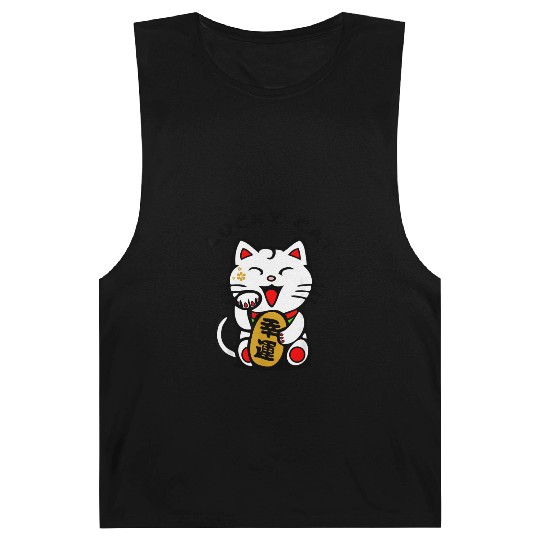 Lucky Cat Maneki-Neko Japanese Luck Feng Shui Barnard Tanks