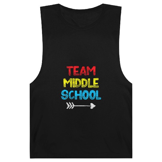 Middle School Teacher Student Back to School Barnard Tanks