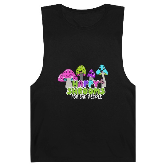 Happy Shrooms For Sad People Barnard Tanks