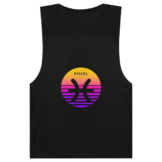 Pisces Zodiac Sign Sunset Pisces Barnard Tanks