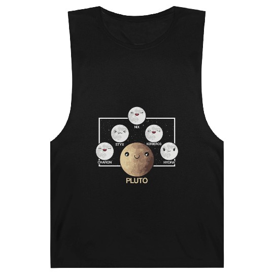 Pluto Moons Planet Space Lover Solar System Barnard Tanks