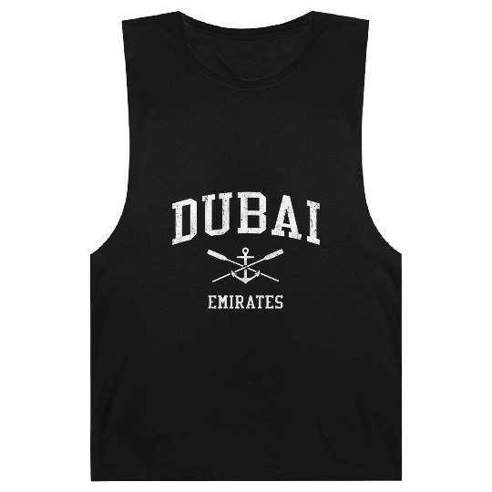 Dubai Crossed Oars Boat Anchor Sports Barnard Tanks