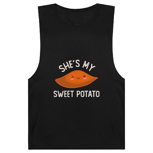 She'S My Sweet Potato I Yam Thanksgiving Barnard Tanks