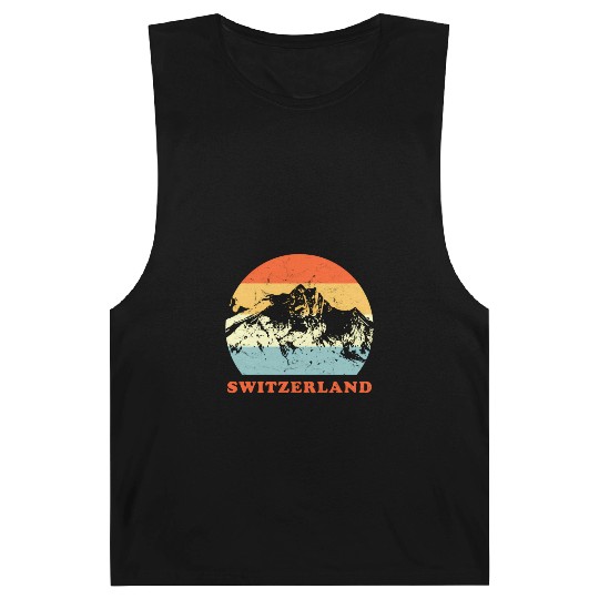 Switzerland Mountain Throwback Vacation Barnard Tanks
