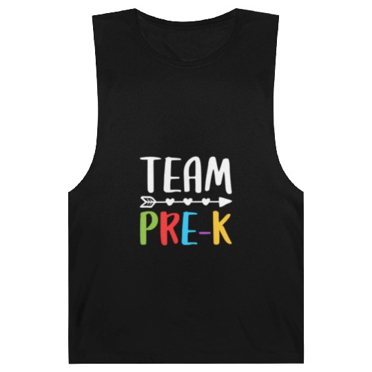 Team Pre-K Teacher Back To School Barnard Tanks