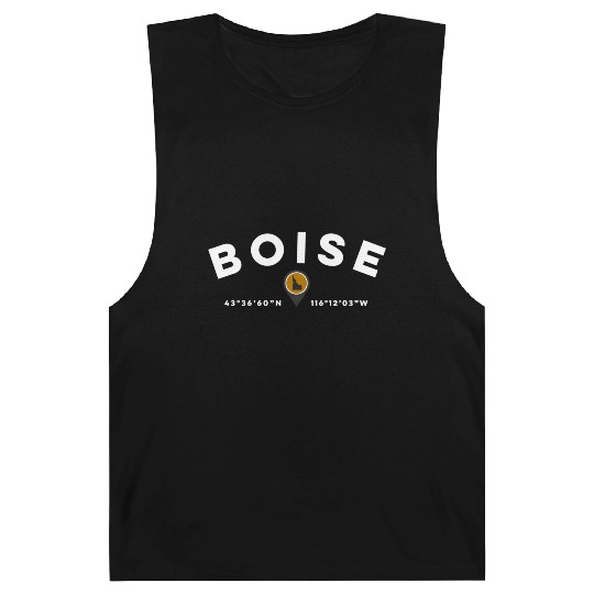 Boise Idaho Id Map Barnard Tanks