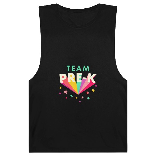 Team Pre K Teacher Back To School Barnard Tanks