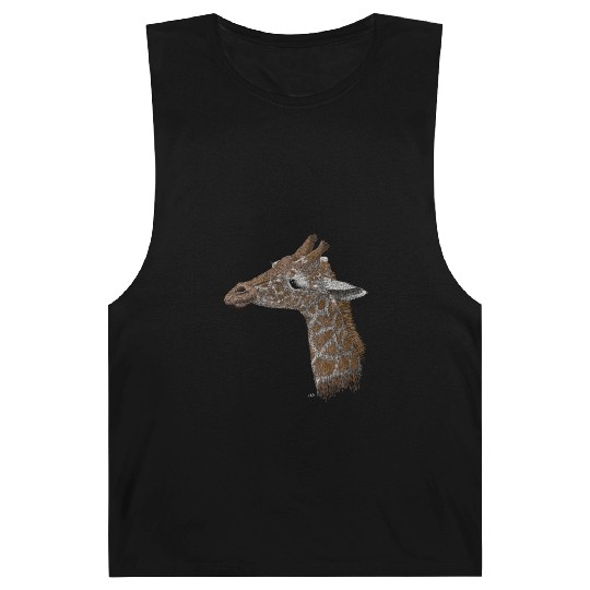 Giraffe African Wildlife Nature Outdoors Barnard Tanks