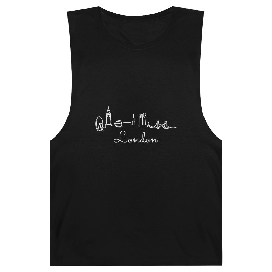 London England Skyline Love London Barnard Tanks