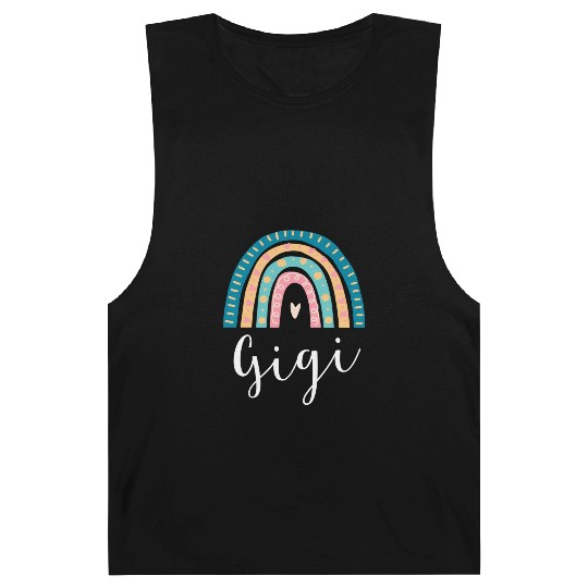 Gigi Rainbow For Grandma Family Barnard Tanks