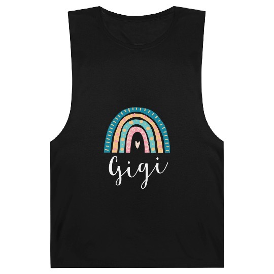 Gigi Rainbow For Grandma Family Barnard Tanks
