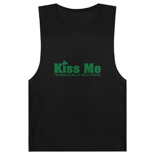 Kiss Me I'm Magically Delicious Barnard Tanks
