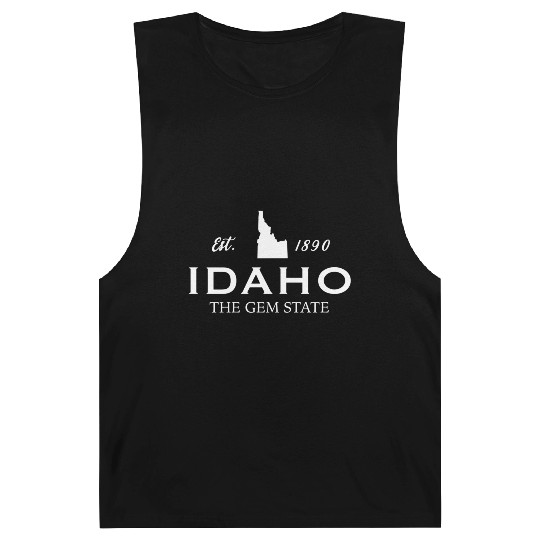 Idaho Est 1890 The Gem State Us Barnard Tanks
