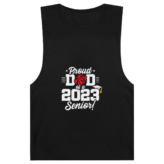 Senior Year - Cheerleading Dad - Class of 2023 - S Barnard Tanks