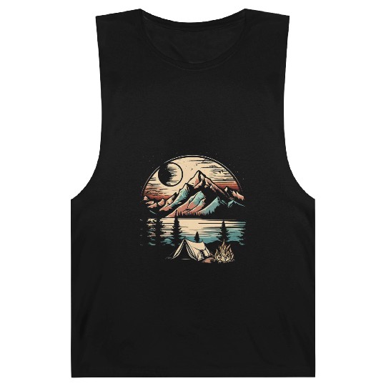 Retro Wild Night Barnard Tanks