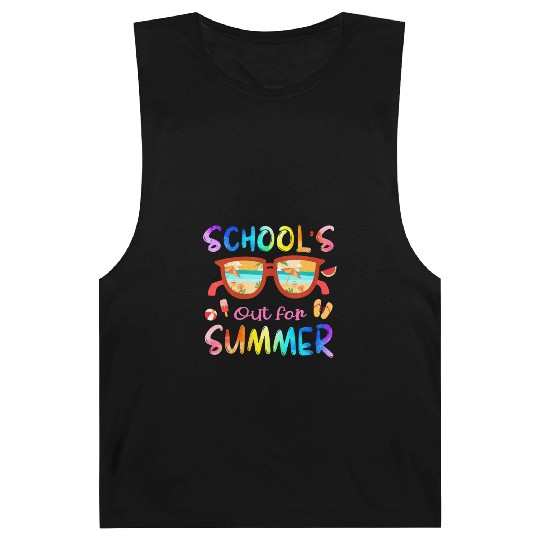 Schools Out For Summer Last Day Of School Teacher Barnard Tanks