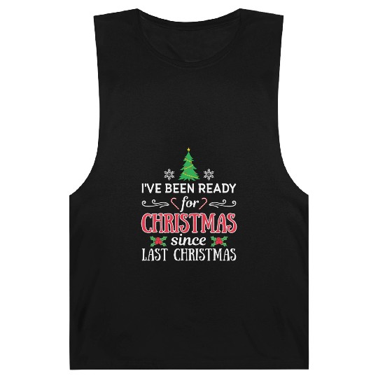 Funny Christmas And Winter Holidays Lover Barnard Tanks