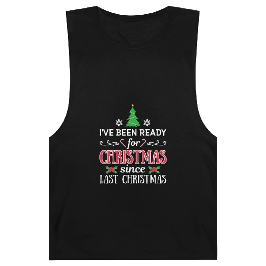 Funny Christmas And Winter Holidays Lover Barnard Tanks