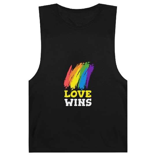 Love Wins LGBT Lesbian Pride Month Transgender Barnard Tanks