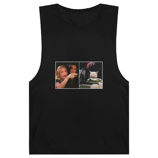 Yelling At A Cat Meme Barnard Tanks