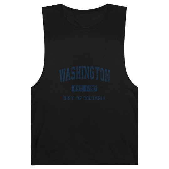 Washington Dc Athletic Sports Barnard Tanks