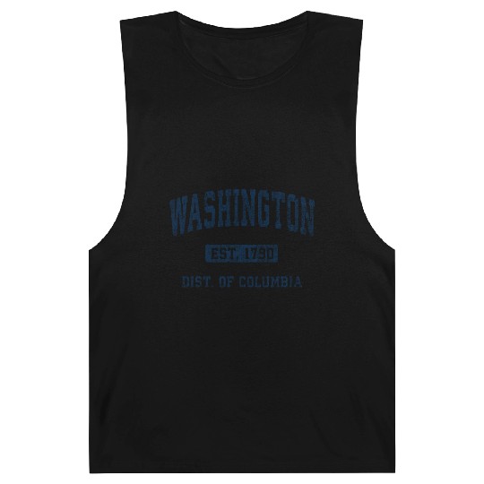 Washington Dc Athletic Sports Barnard Tanks