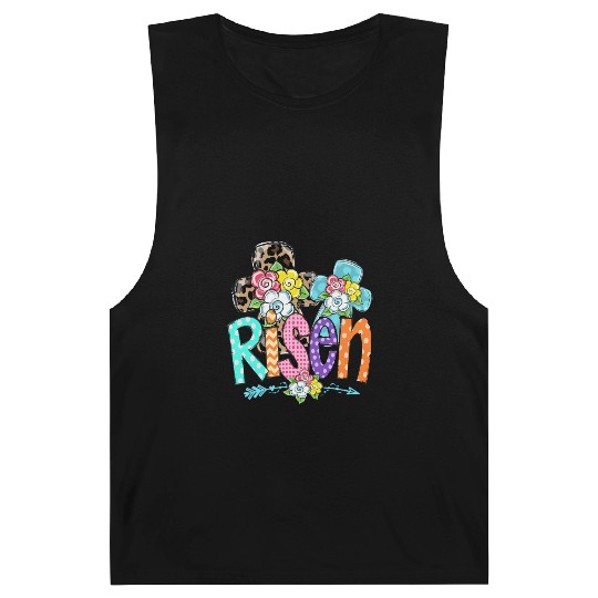Happy Easter For Christian Mom He Is Risen Leopard Barnard Tanks