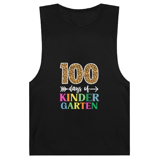 100 Days Of Kindergarten School Teacher Smarter Barnard Tanks