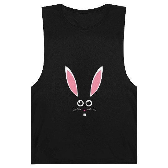 Easter Bunny Face Barnard Tanks