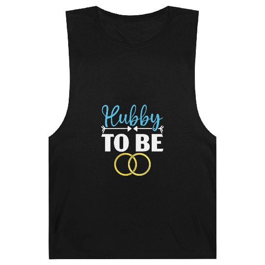 Bride And Groom Wedding Day Marriage Just Married Barnard Tanks