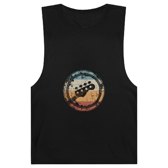 Bass Guitar Headstock For Bassist And Bass Player Barnard Tanks