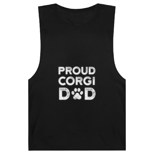 Corgi Dad Barnard Tanks