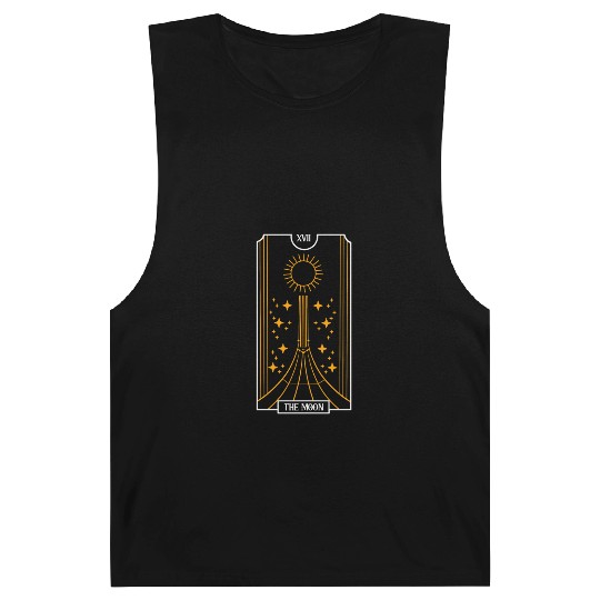 The Moon Black Tarot Card Occultism Devil Gothic Barnard Tanks