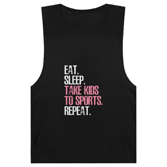 Mother'S Day Eat Sleep Take To Sports Repeat Barnard Tanks