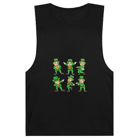 Dancing Leprechauns St Patrick'S Day Barnard Tanks