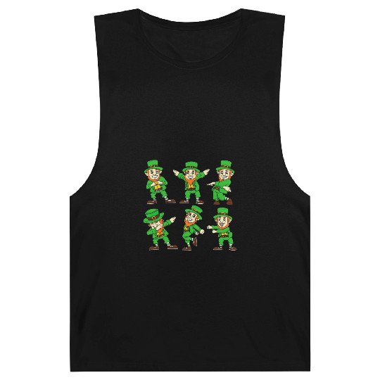 Dancing Leprechauns St Patrick'S Day Barnard Tanks