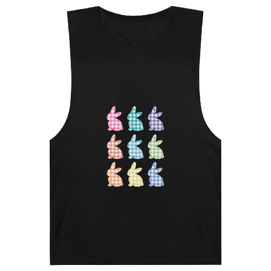 Easters For Plaid Easter Bunny Gingham Barnard Tanks
