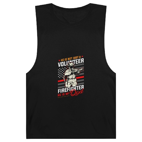 Proud Firefighter In A Fire Brigade Or Proud Barnard Tanks