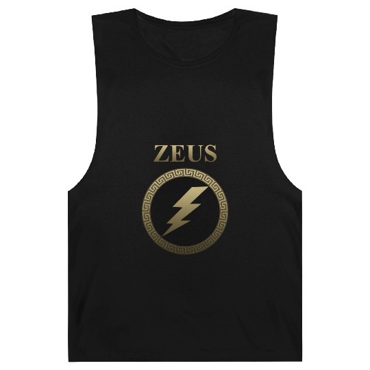 Zeus Ancient Greek God Thunderbolt Barnard Tanks