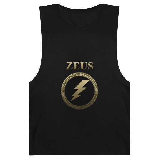 Zeus Ancient Greek God Thunderbolt Barnard Tanks
