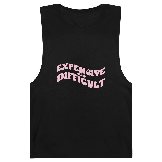 Expensive And Difficult Bougie Bougee Preppy Barnard Tanks