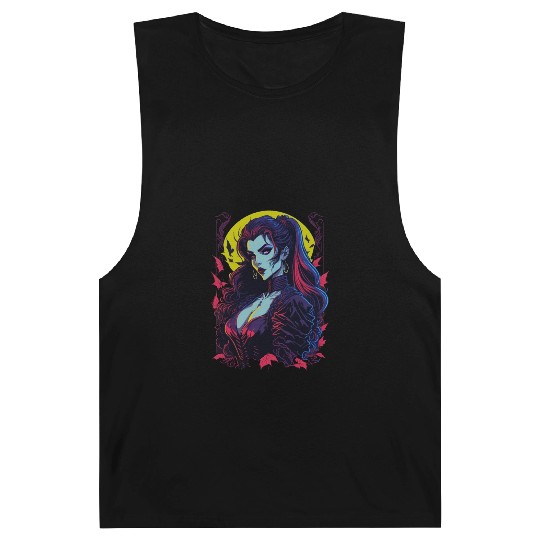 Vampire Girl Barnard Tanks