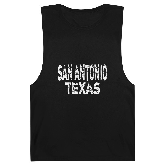 San Antonio Texas Distressed Barnard Tanks