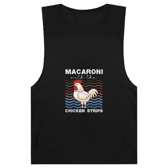Macaroni With The Chicken Strips Chicken Farmer Barnard Tanks