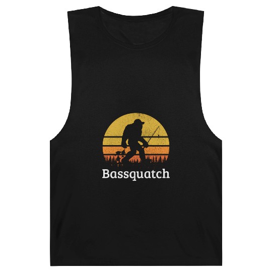 Bassquatch Bass Fishing Sasquatch Bigfoot Barnard Tanks